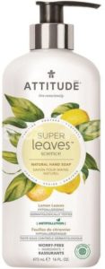 Přírodní mýdlo na ruce ATTITUDE Super leaves s detoxikačním účinkem